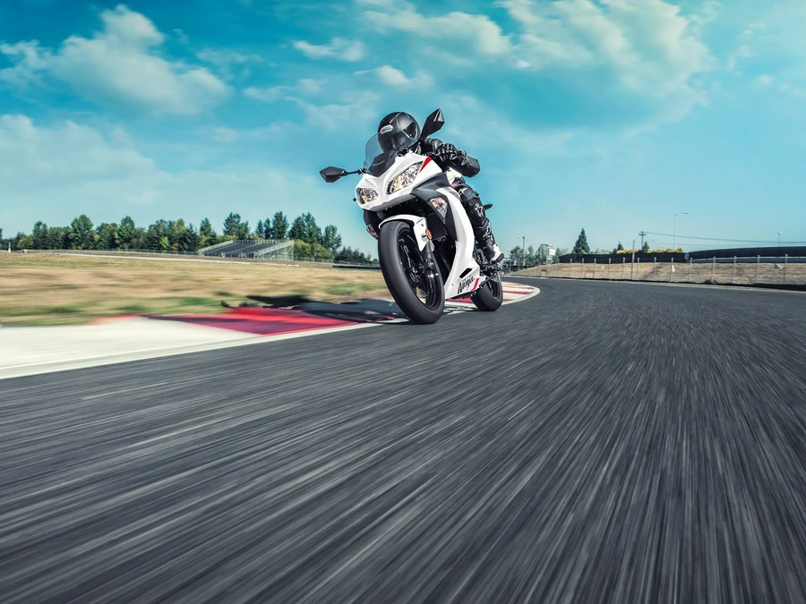 2026 Kawasaki Ninja 300 ABS Pearl Blizzard White - KM2477