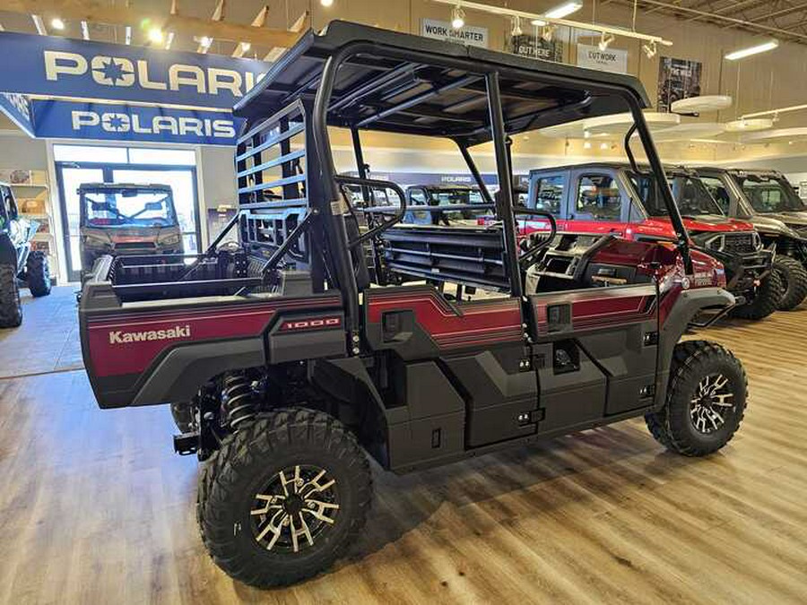 2025 Kawasaki Mule Pro-FXT 1000 LE Ranch Edition Metallic Deep Red - 108145