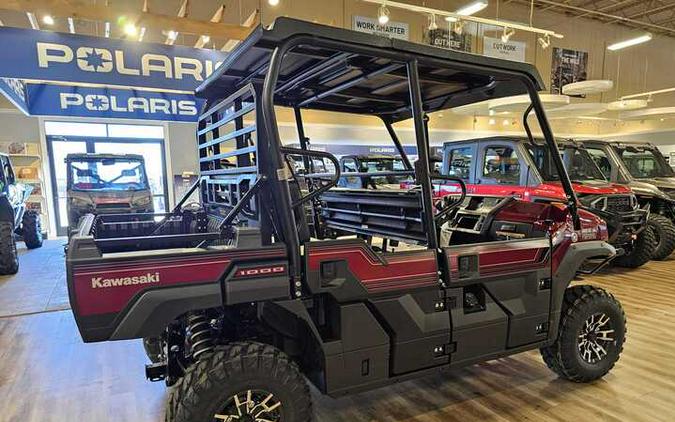 2025 Kawasaki Mule Pro-FXT 1000 LE Ranch Edition Metallic Deep Red - 108145
