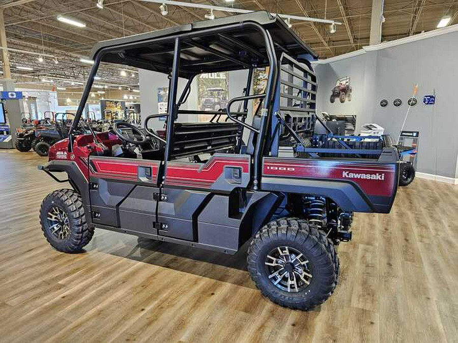 2025 Kawasaki Mule Pro-FXT 1000 LE Ranch Edition Metallic Deep Red - 108145