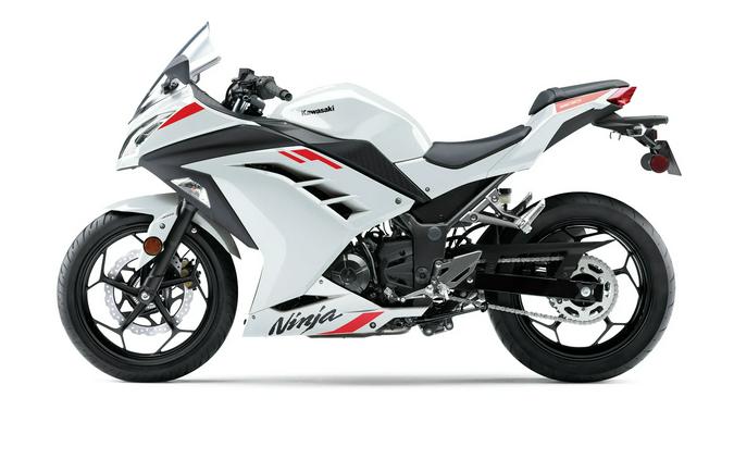 2026 Kawasaki Ninja 300 ABS Pearl Blizzard White - KM2474