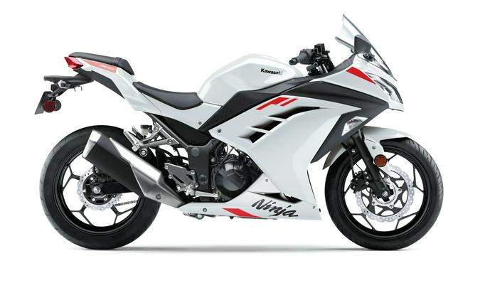 2026 Kawasaki Ninja 300 ABS Pearl Blizzard White - KM2474