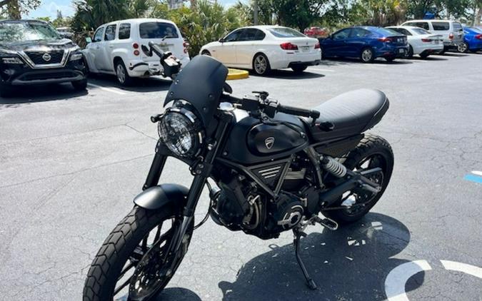 2021 Ducati Scrambler Icon Dark