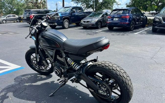 2021 Ducati Scrambler Icon Dark