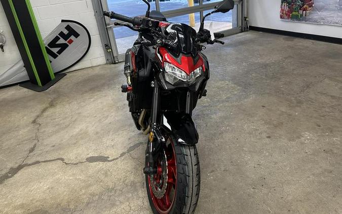2024 Kawasaki Z900 ABS Candy Persimmon Red/Ebony