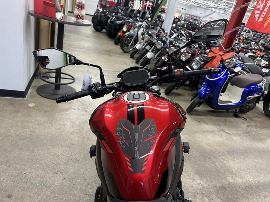 2024 Kawasaki Z900 ABS Candy Persimmon Red/Ebony