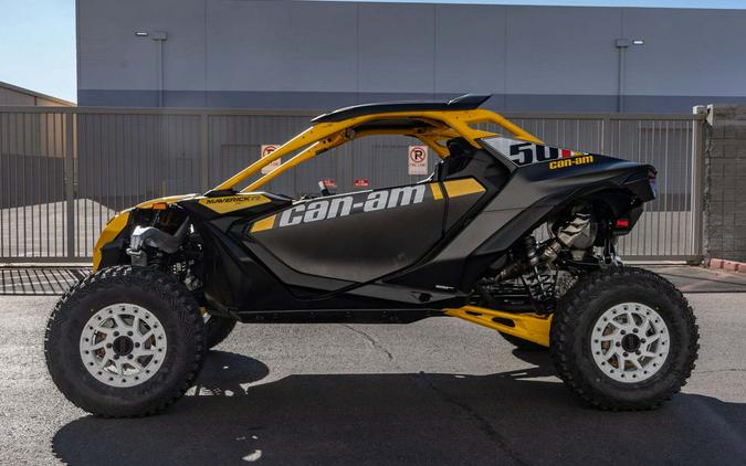 2024 Can-Am® Maverick R X RS with Smart-Shox Carbon Black & Neo Yellow