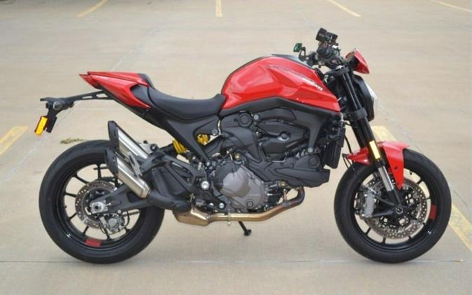 2022 Ducati Monster + Ducati Red