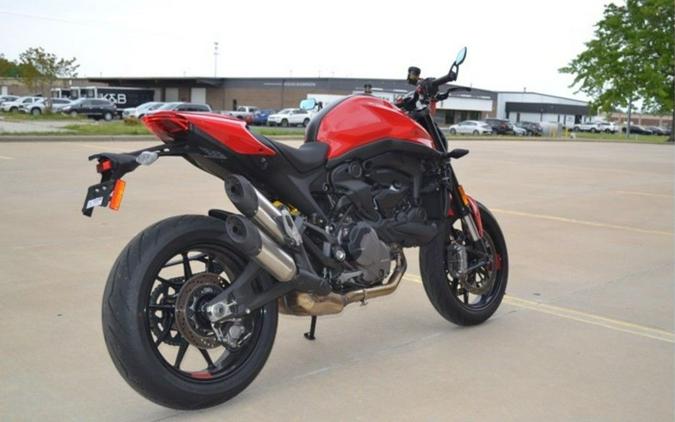 2022 Ducati Monster + Ducati Red