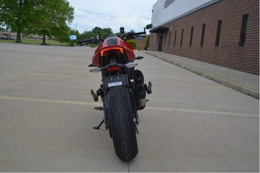 2022 Ducati Monster + Ducati Red