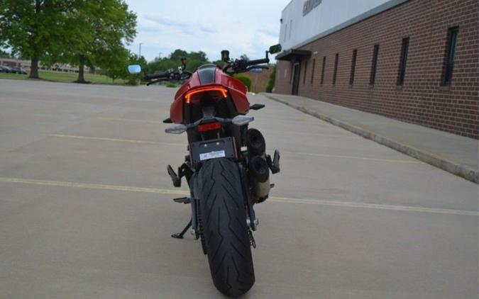 2022 Ducati Monster + Ducati Red