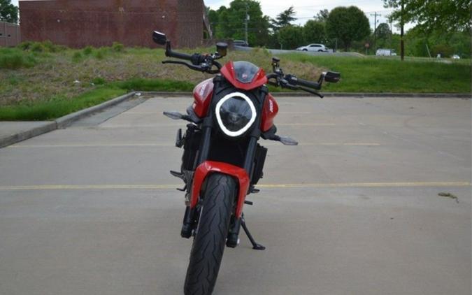 2022 Ducati Monster + Ducati Red