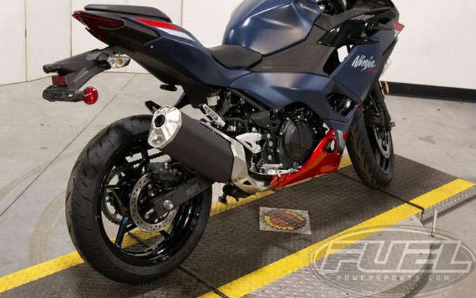 2026 Kawasaki Ninja 500 ABS Metallic Matte Twilight Blue