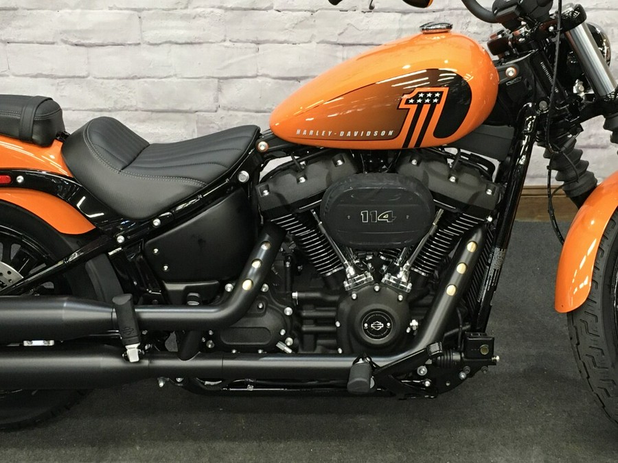 2024 Harley-Davidson Street Bob 114 Baja Orange FXBBS