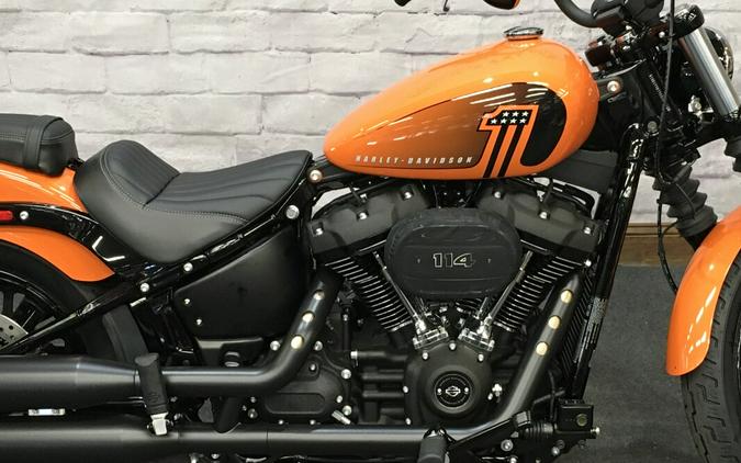 2024 Harley-Davidson Street Bob 114 Baja Orange FXBBS