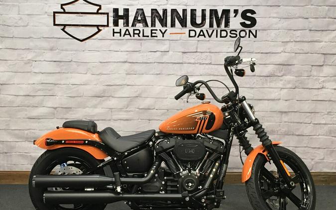 2024 Harley-Davidson Street Bob 114 Baja Orange FXBBS