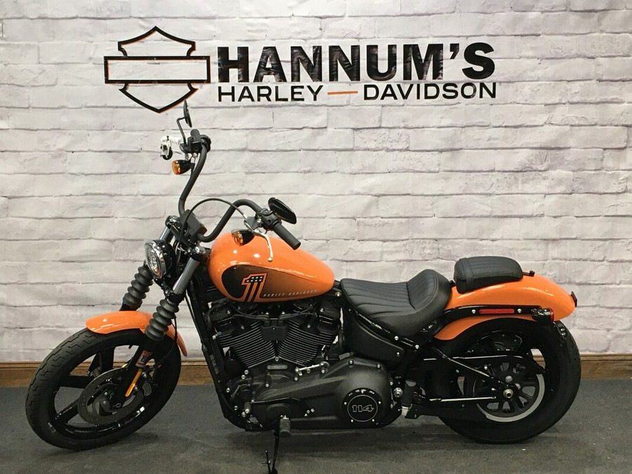 2024 Harley-Davidson Street Bob 114 Baja Orange FXBBS