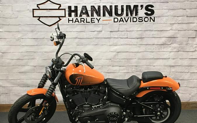 2024 Harley-Davidson Street Bob 114 Baja Orange FXBBS