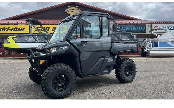 2024 Can-Am DEFENDER LIMITED CAB HD10 - STONE GRAY