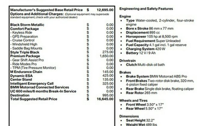 2026 BMW F 900 XR