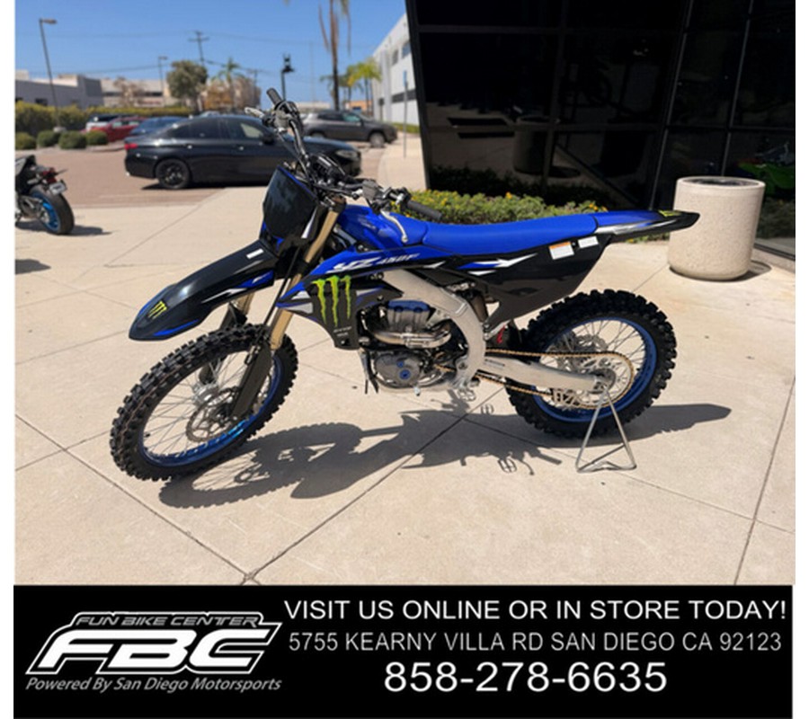 2027 Yamaha YZ 450F Monster Energy Edition