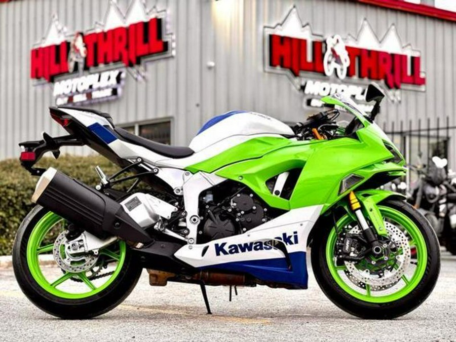 2024 Kawasaki Ninja® ZX™-6R 40th Anniversary Edition ABS