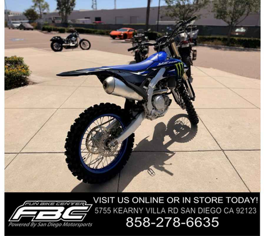 2027 Yamaha YZ 250F Monster Energy Edition