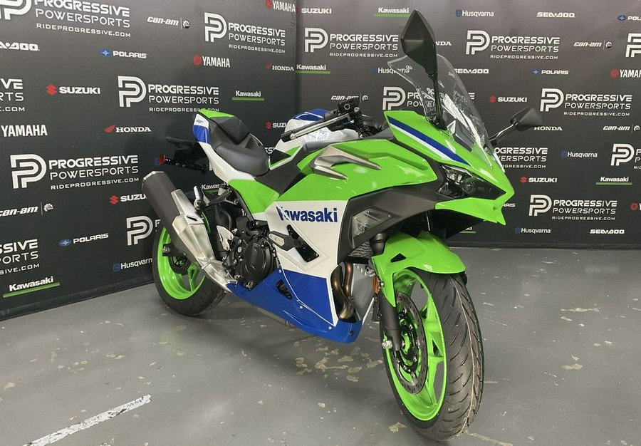 2024 Kawasaki Ninja® 500 SE 40th Anniversary Edition ABS