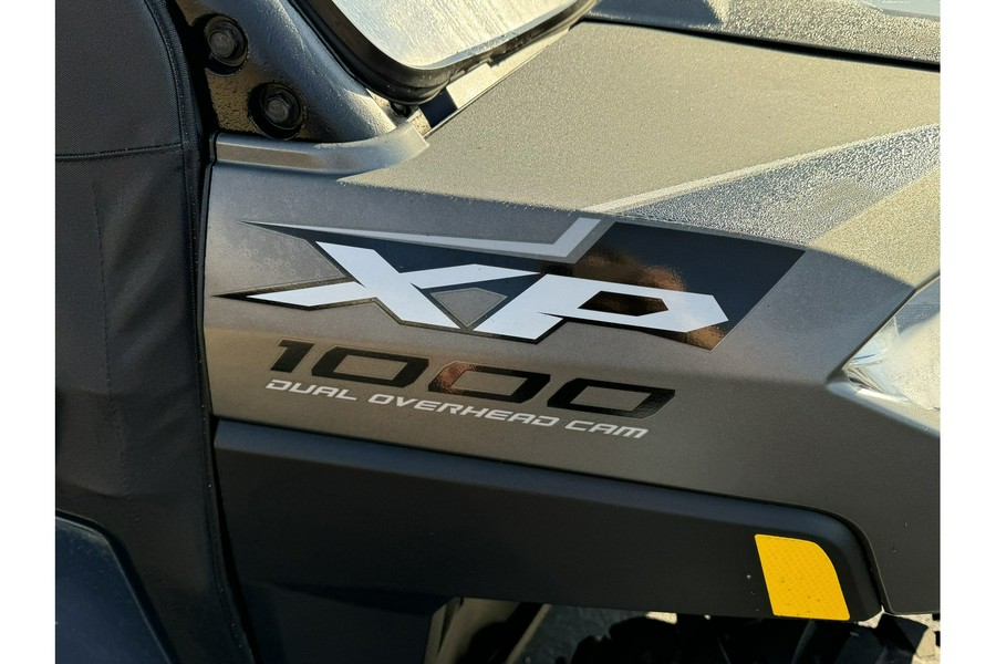 2022 Polaris Industries RANGER XP 1000 Premium Matte Titanium