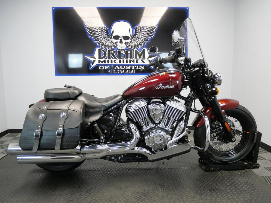 2022 Indian Motorcycle® Super Chief® Limited Maroon Metallic
