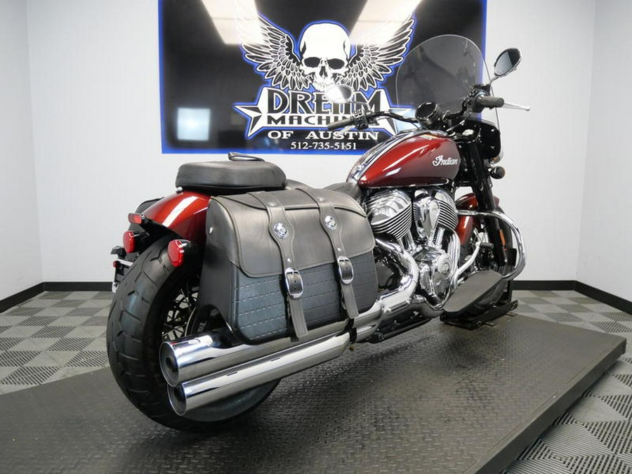 2022 Indian Motorcycle® Super Chief® Limited Maroon Metallic
