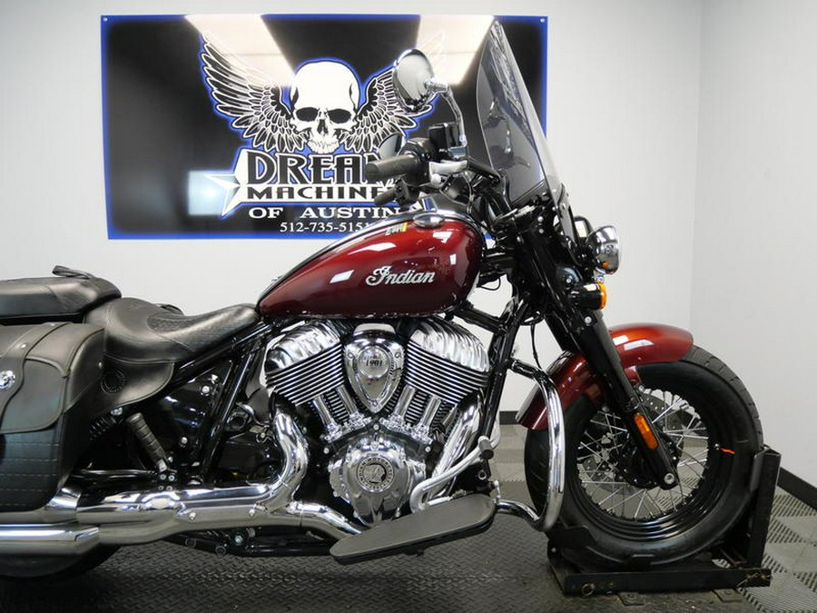 2022 Indian Motorcycle® Super Chief® Limited Maroon Metallic
