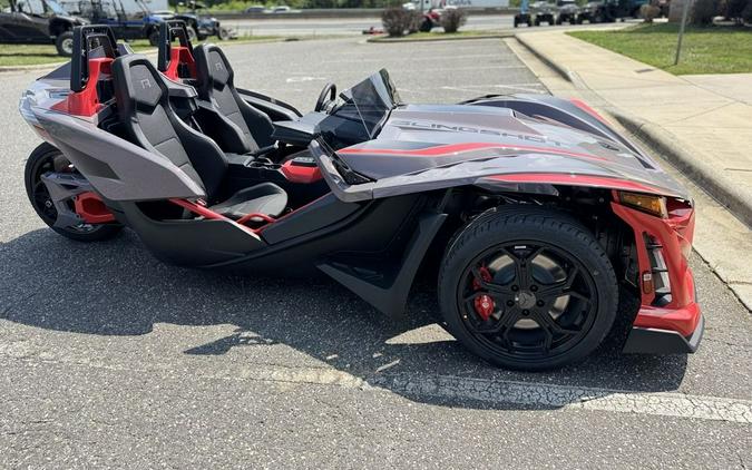2026 Polaris Slingshot® R AutoDrive Radiant Gray with Indy Red Pearl