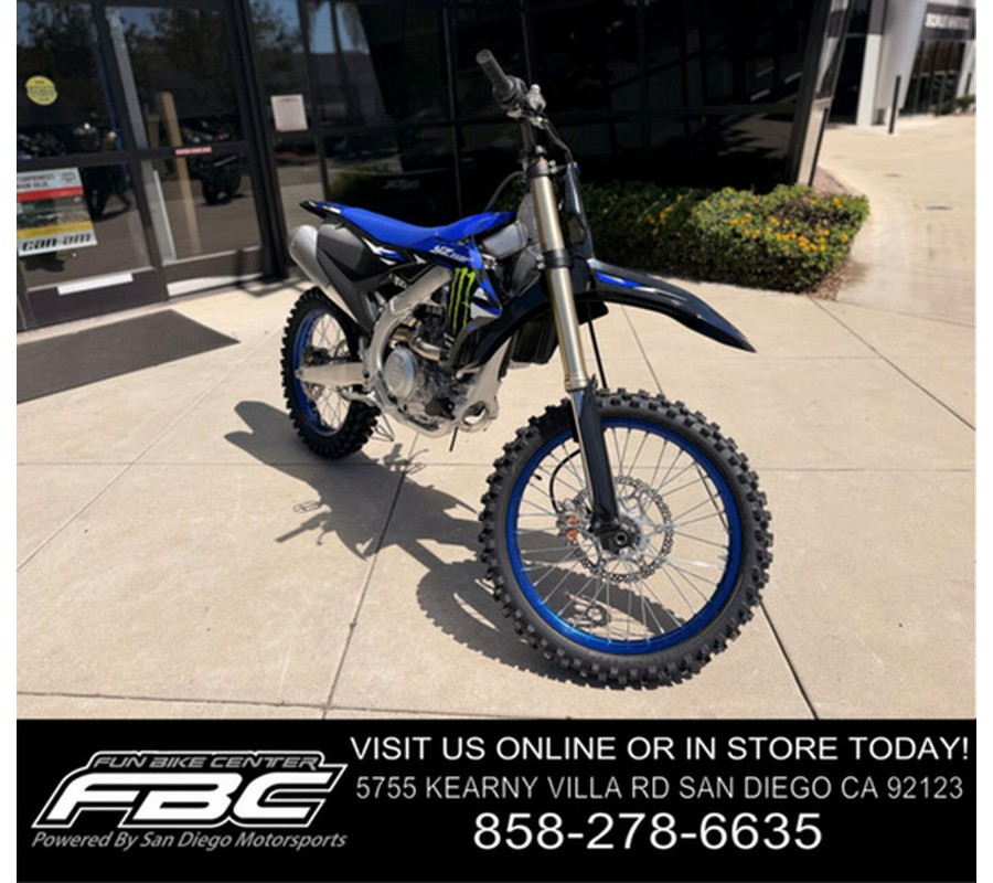 2027 Yamaha YZ 250F Monster Energy Edition
