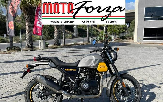 2023 Royal Enfield Scram 411 Graphite Yellow