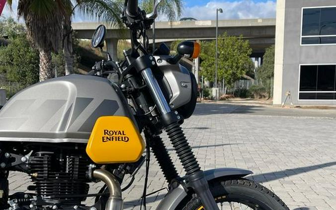 2023 Royal Enfield Scram 411 Graphite Yellow