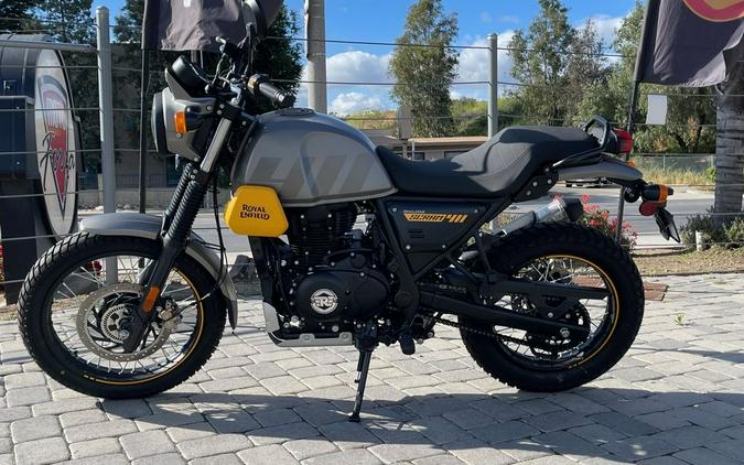 2023 Royal Enfield Scram 411 Graphite Yellow