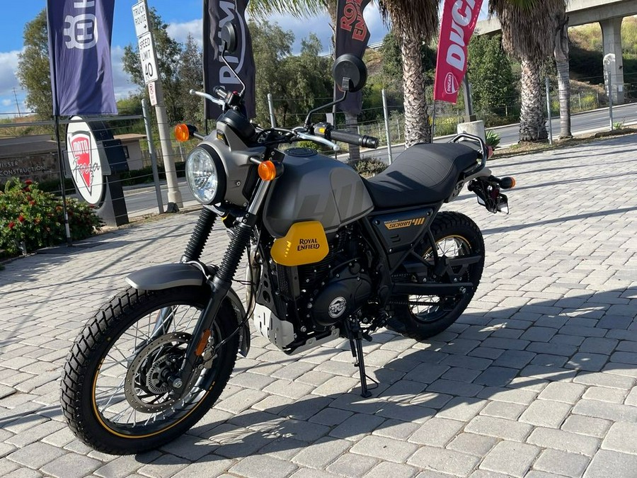 2023 Royal Enfield Scram 411 Graphite Yellow