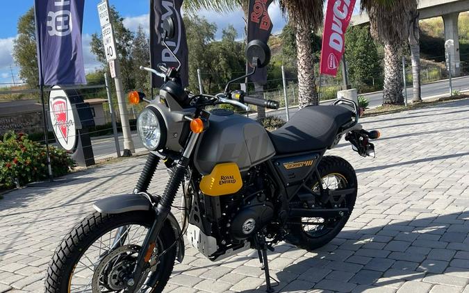 2023 Royal Enfield Scram 411 Graphite Yellow