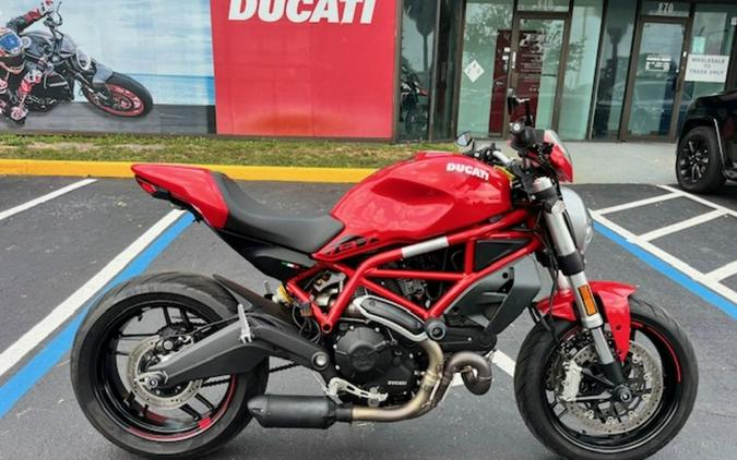2021 Ducati Monster 797 Red
