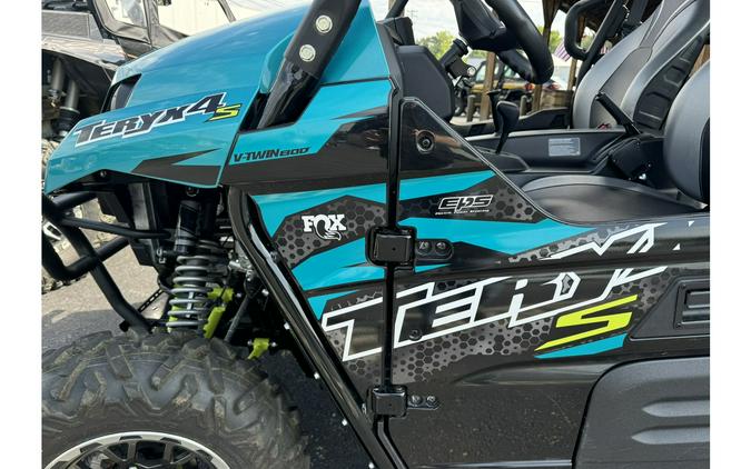 2023 Kawasaki TERYX4™ S LE - Metallic Electric Turquoise/Super Black (selling for customer)