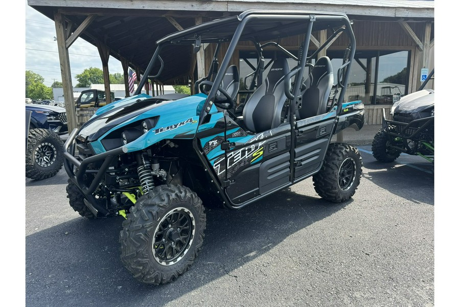 2023 Kawasaki TERYX4™ S LE - Metallic Electric Turquoise/Super Black (selling for customer)