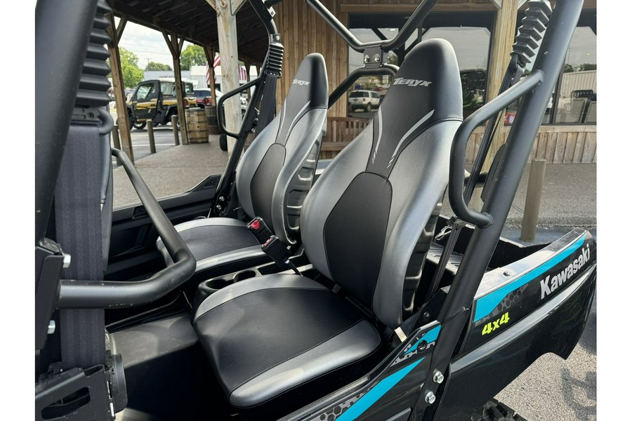 2023 Kawasaki TERYX4™ S LE - Metallic Electric Turquoise/Super Black (selling for customer)