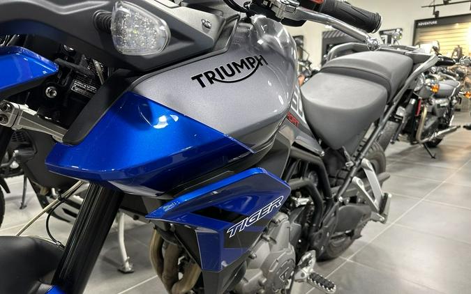 2021 Triumph Tiger 850 Sport Graphite Caspian Blue