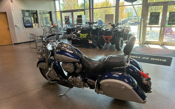 2017 Indian Motorcycle® Springfield™ Blue Sapphire Over Star Silver