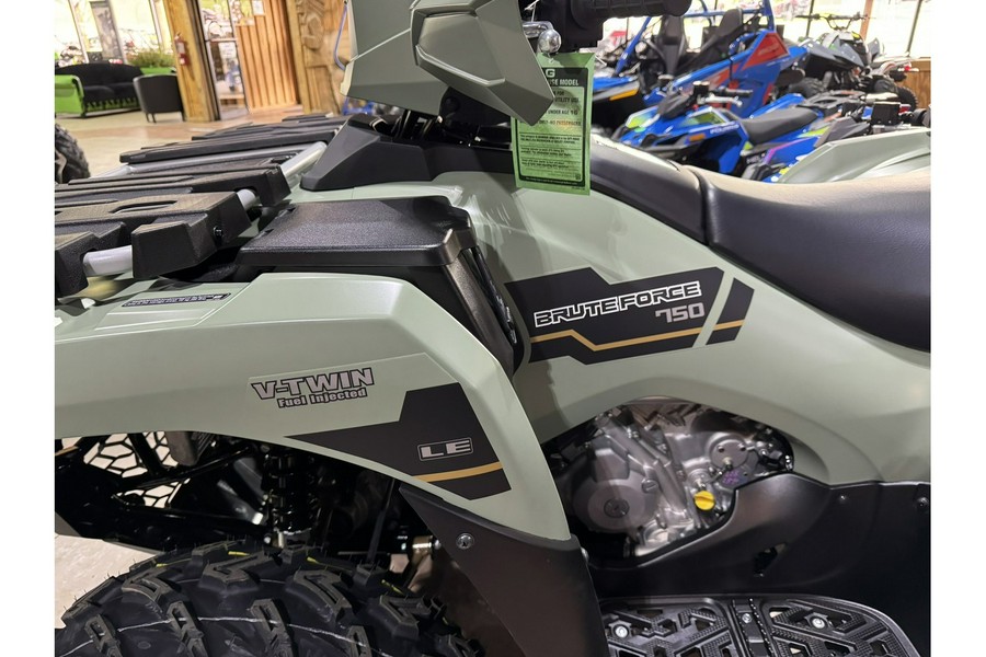 2024 Kawasaki BRUTE FORCE® 750 EPS LE - Light Sage Green