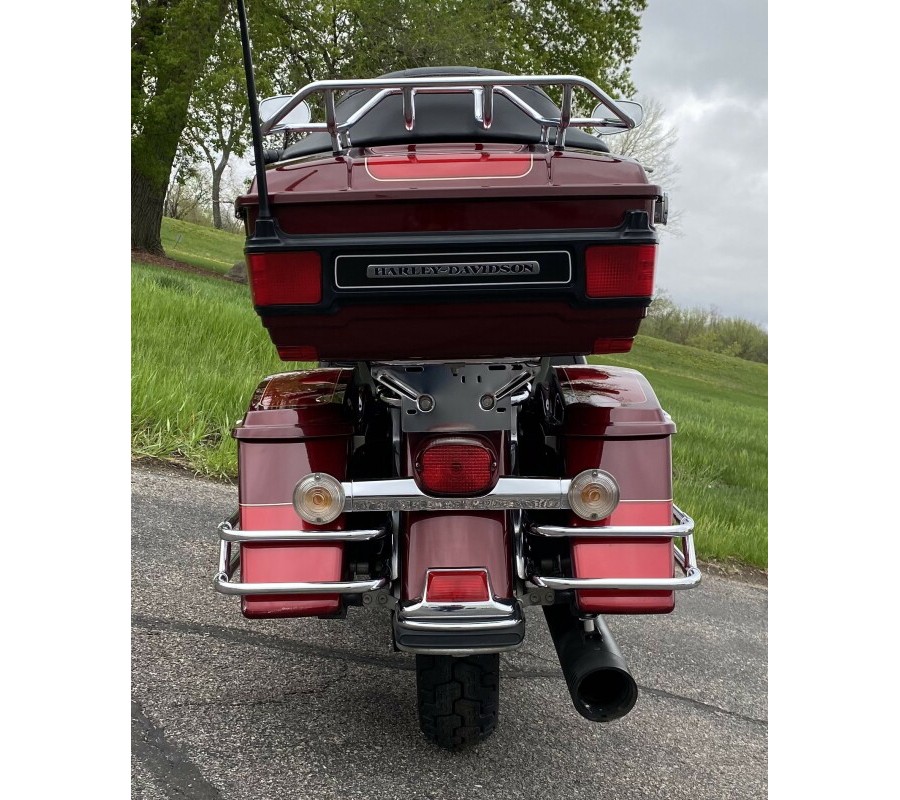 2008 Electra Glide Ultra Classic Shrine CRIMSON RED / RED