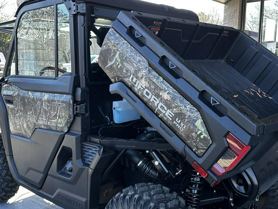 2026 CFMOTO UFORCE U10 Pro Highland Camo