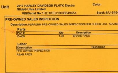 2017 Harley-Davidson® FLHTK - Ultra Limited