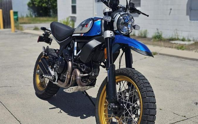 2023 Ducati Scrambler Desert Sled Sparking Blue